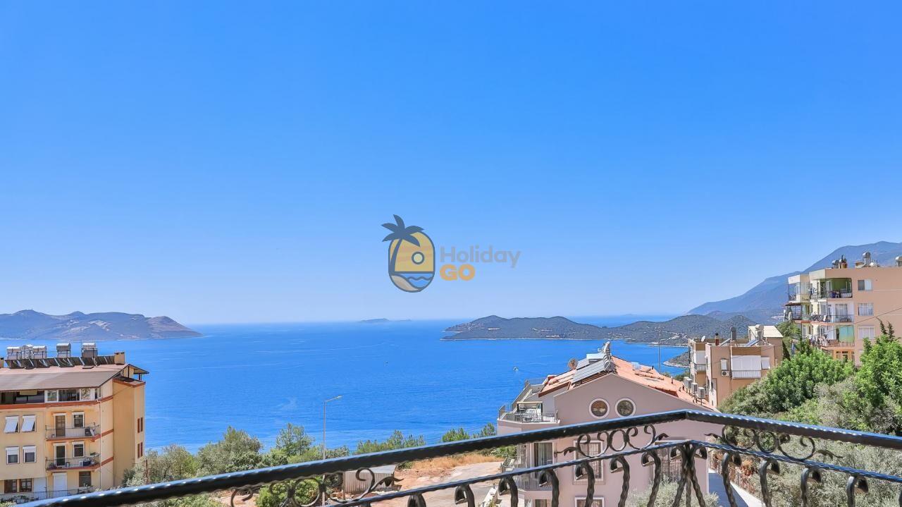 Conservative luxury apartment with sea view | Begonia Suite 5 | Kas luxury - Holiday Go