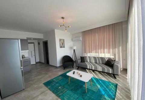 Kaş’ta Bahçe ve Deniz Manzaralı Günlük Kiralık Daire Hemera 3- V114