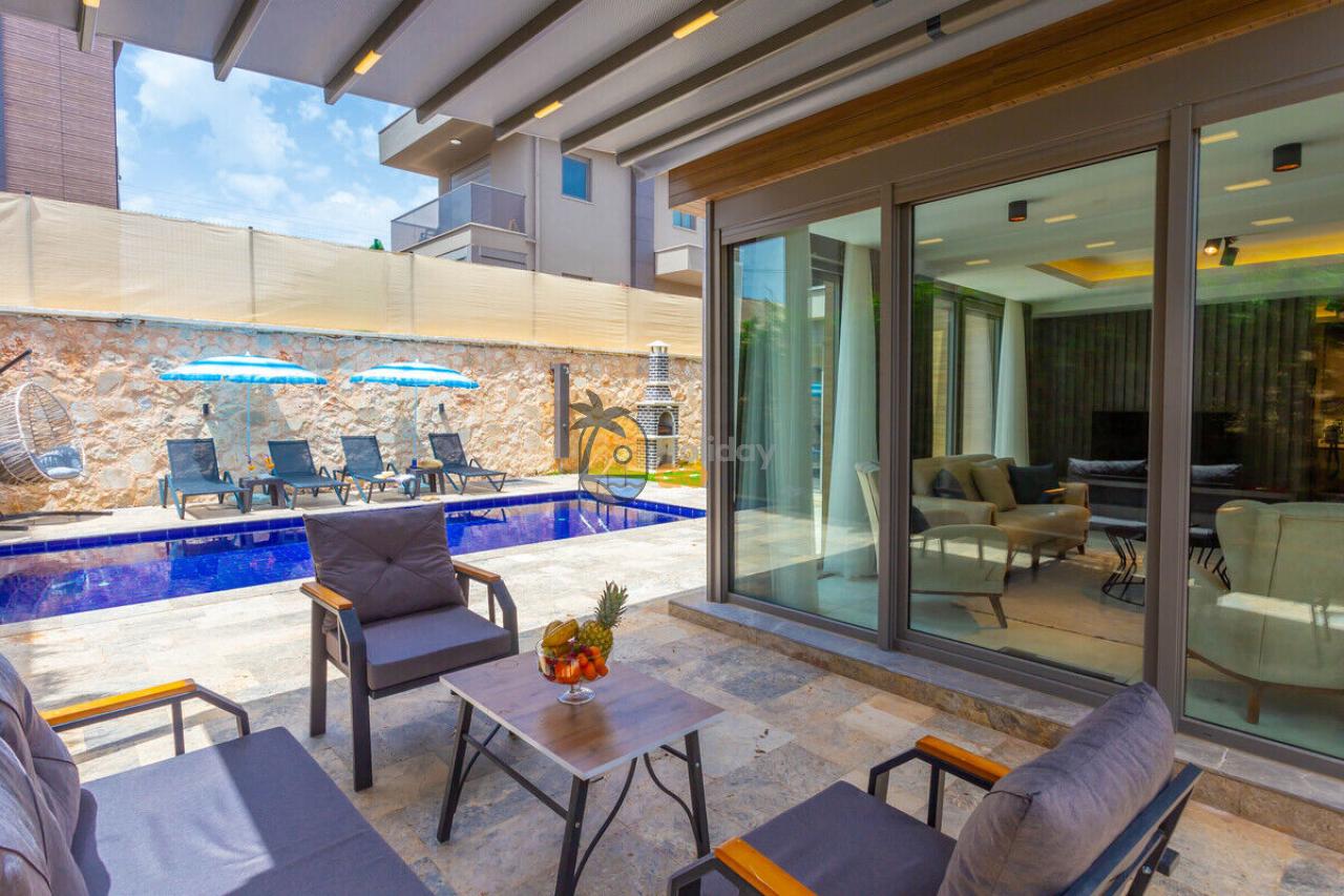 V1083 - kaş kiralık yazlık - Kaş Çukurbağ Kiralık Villa - Holiday Go