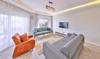 Kaş’ta Deniz Manzaralı 5 Kisilik Lüks Suite Daire Begonya 1 - V101
